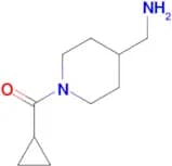 1-[1-(cyclopropylcarbonyl)piperidin-4-yl]methanamine