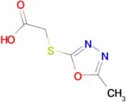 [(5-methyl-1,3,4-oxadiazol-2-yl)thio]acetic acid