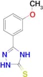 5-(3-methoxyphenyl)-4H-1,2,4-triazole-3-thiol