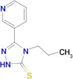 4-propyl-5-pyridin-3-yl-4H-1,2,4-triazole-3-thiol