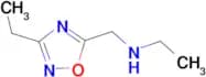 N-[(3-ethyl-1,2,4-oxadiazol-5-yl)methyl]ethanamine