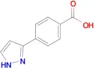 4-(1H-Pyrazol-5-yl)benzoic acid