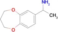 1-(3,4-dihydro-2H-1,5-benzodioxepin-7-yl)ethanamine