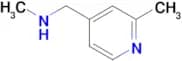 N-methyl-1-(2-methylpyridin-4-yl)methanamine
