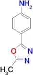 4-(5-Methyl-1,3,4-oxadiazol-2-yl)aniline