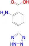 2-amino-4-(1H-tetrazol-5-yl)benzoic acid