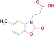 3-(5-methyl-2-oxo-1,3-benzoxazol-3(2H)-yl)propanoic acid