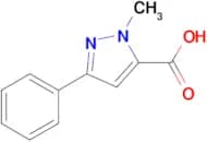 1-methyl-3-phenyl-1H-pyrazole-5-carboxylic acid