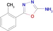 5-(2-methylphenyl)-1,3,4-oxadiazol-2-amine