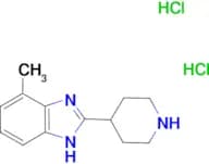 4-methyl-2-(4-piperidinyl)-1H-benzimidazole dihydrochloride