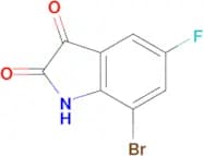 7-bromo-5-fluoro-1H-indole-2,3-dione
