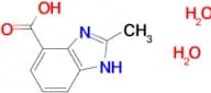 2-methyl-1H-benzimidazole-4-carboxylic acid dihydrate