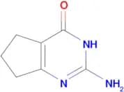 2-amino-6,7-dihydro-5H-cyclopenta[d]pyrimidin-4-ol