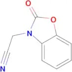 (2-oxo-1,3-benzoxazol-3(2H)-yl)acetonitrile