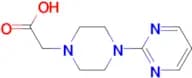 [4-(2-pyrimidinyl)-1-piperazinyl]acetic acid