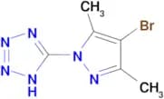 5-(4-bromo-3,5-dimethyl-1H-pyrazol-1-yl)-1H-tetrazole