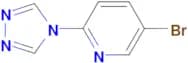 5-bromo-2-(4H-1,2,4-triazol-4-yl)pyridine