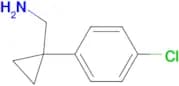 1-[1-(4-chlorophenyl)cyclopropyl]methanamine