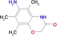6-amino-5,7,8-trimethyl-2H-1,4-benzoxazin-3(4H)-one