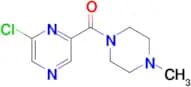 2-chloro-6-[(4-methyl-1-piperazinyl)carbonyl]pyrazine