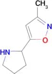 3-methyl-5-(2-pyrrolidinyl)isoxazole