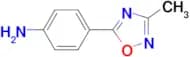 4-(3-methyl-1,2,4-oxadiazol-5-yl)aniline