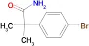 2-(4-bromophenyl)-2-methylpropanamide