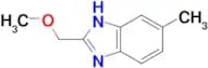 2-(methoxymethyl)-5-methyl-1H-benzimidazole
