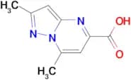 2,7-dimethylpyrazolo[1,5-a]pyrimidine-5-carboxylic acid