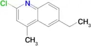 2-chloro-6-ethyl-4-methylquinoline