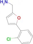 1-[5-(2-chlorophenyl)-2-furyl]methanamine