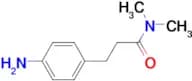 3-(4-aminophenyl)-N,N-dimethylpropanamide