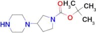 tert-butyl 3-(1-piperazinyl)-1-pyrrolidinecarboxylate