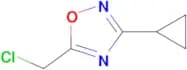 5-(chloromethyl)-3-cyclopropyl-1,2,4-oxadiazole
