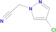 (4-chloro-1H-pyrazol-1-yl)acetonitrile
