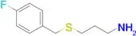 3-[(4-fluorobenzyl)thio]-1-propanamine