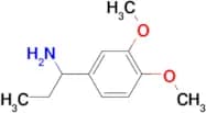 [1-(3,4-dimethoxyphenyl)propyl]amine