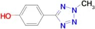 4-(2-methyl-2H-tetrazol-5-yl)phenol