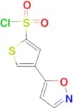 4-(5-isoxazolyl)-2-thiophenesulfonyl chloride
