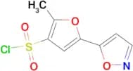 5-(5-isoxazolyl)-2-methyl-3-furansulfonyl chloride
