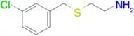 2-[(3-chlorobenzyl)thio]ethanamine