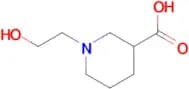 1-(2-hydroxyethyl)-3-piperidinecarboxylic acid