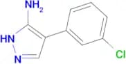 4-(3-chlorophenyl)-1H-pyrazol-5-amine