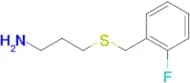 3-[(2-fluorobenzyl)thio]-1-propanamine