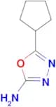 5-cyclopentyl-1,3,4-oxadiazol-2-amine
