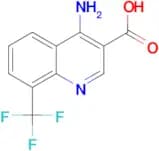 4-amino-8-(trifluoromethyl)-3-quinolinecarboxylic acid