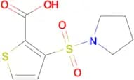 3-(1-pyrrolidinylsulfonyl)-2-thiophenecarboxylic acid