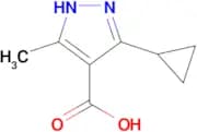 5-cyclopropyl-3-methyl-1H-pyrazole-4-carboxylic acid
