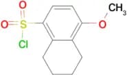 4-methoxy-5,6,7,8-tetrahydro-1-naphthalenesulfonyl chloride