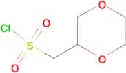 1,4-dioxan-2-ylmethanesulfonyl chloride